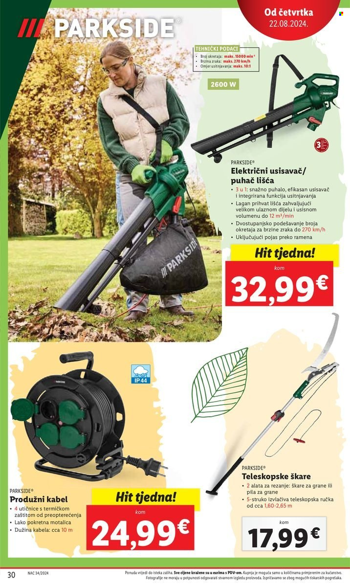 Lidl katalog - 19.08.2024. - 25.08.2024. Stranica 30