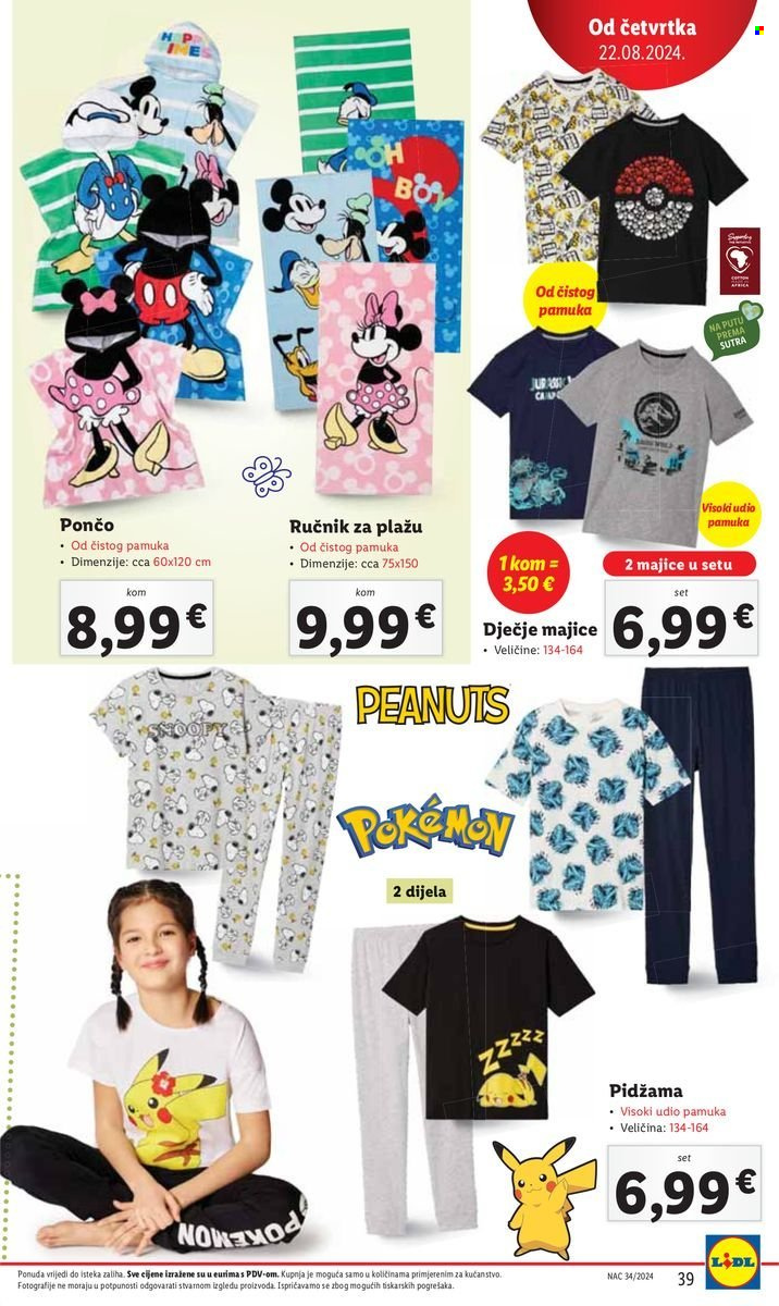 Lidl katalog - 19.08.2024. - 25.08.2024. Stranica 39