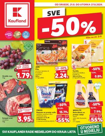 Kaufland katalog - 21.08.2024. - 27.08.2024.