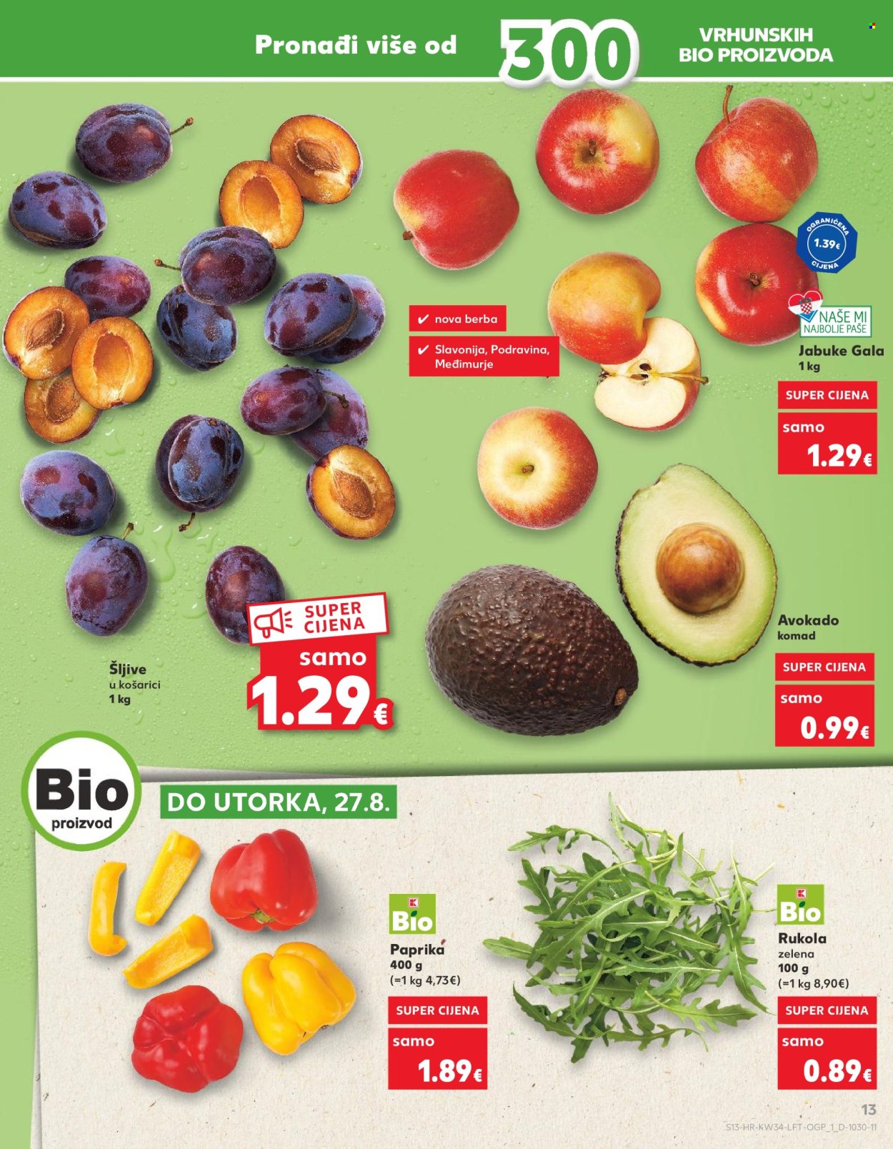 Kaufland katalog - 21.08.2024. - 27.08.2024. Stranica 13