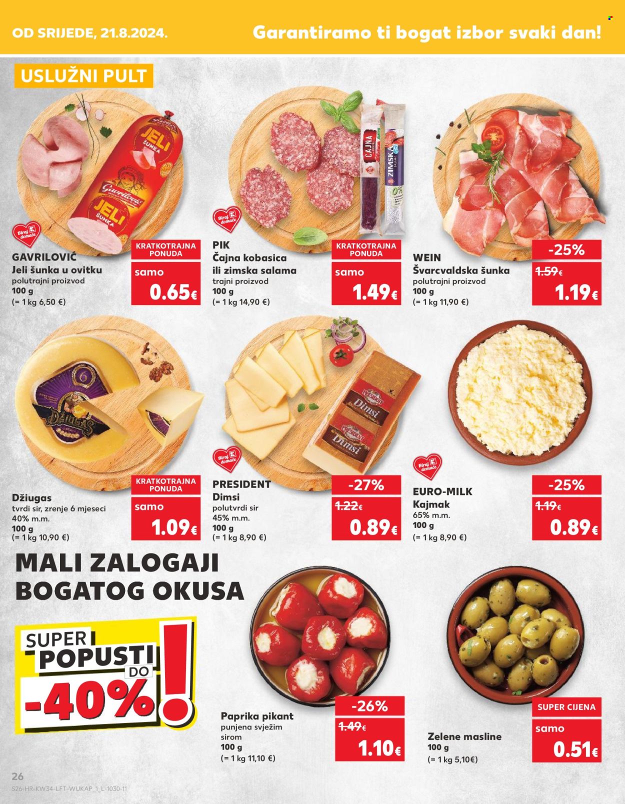 Kaufland katalog - 21.08.2024. - 27.08.2024. Stranica 26