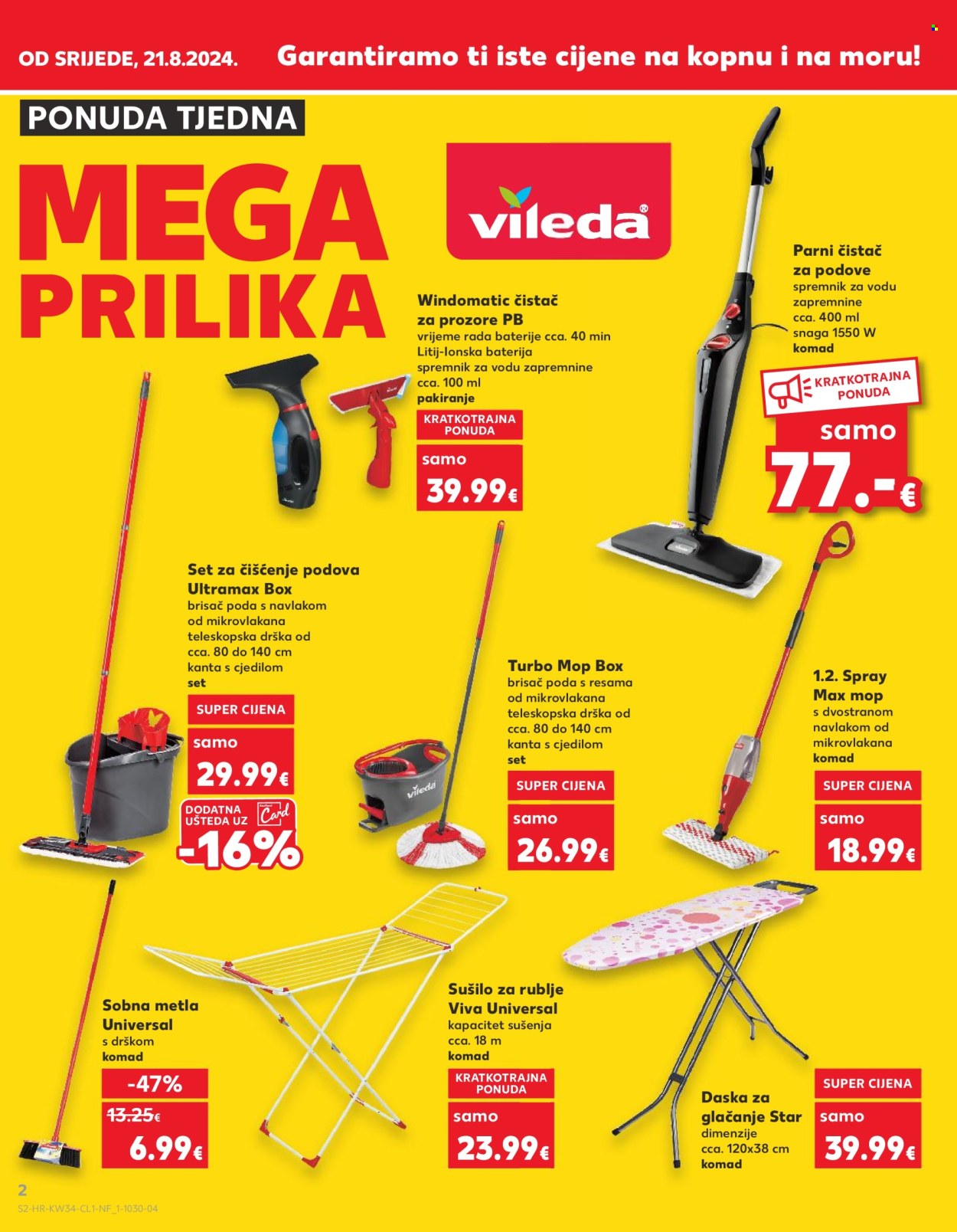 Kaufland katalog - 21.08.2024. - 27.08.2024. Stranica 2