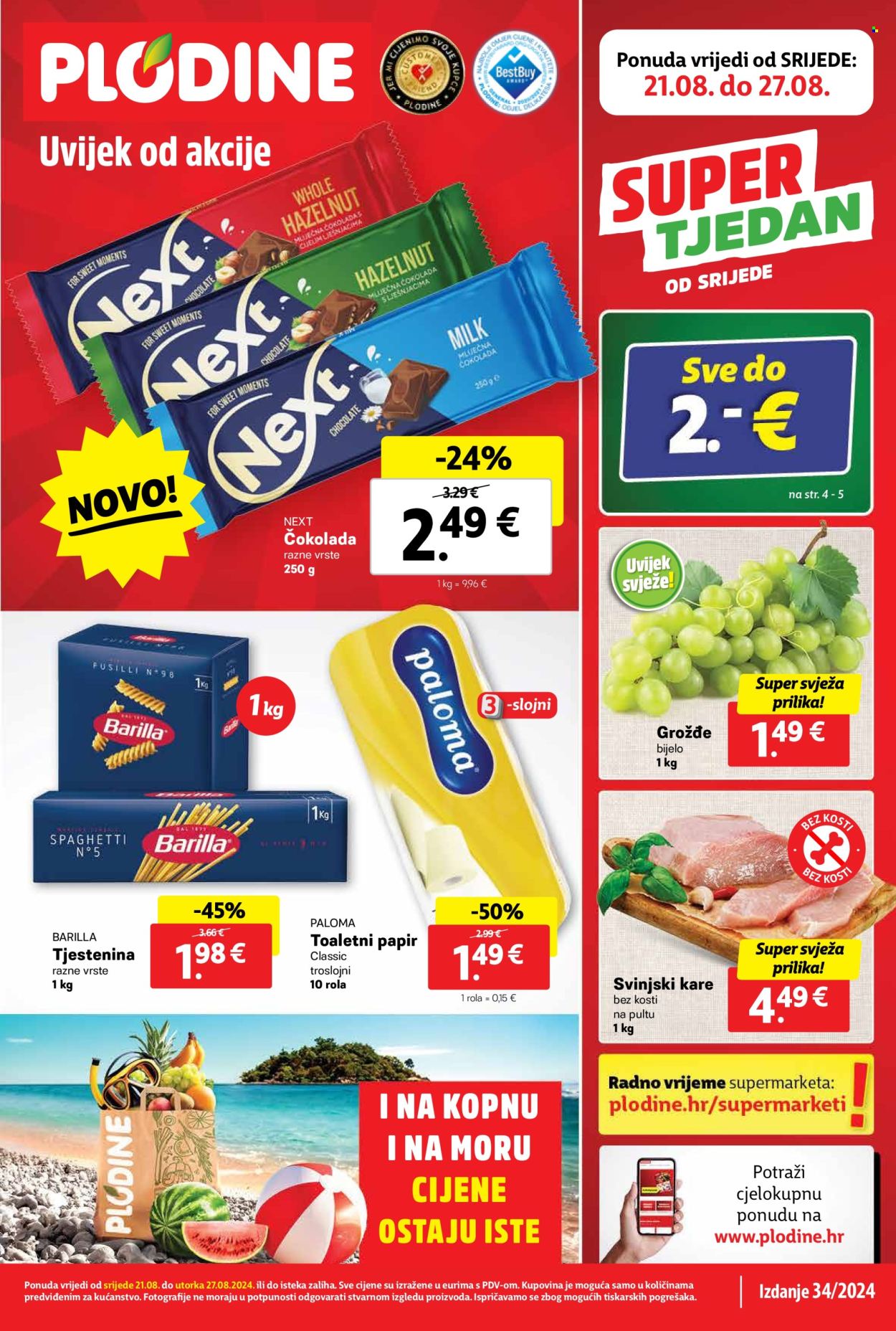 Plodine katalog - 21.08.2024. - 27.08.2024. Stranica 1