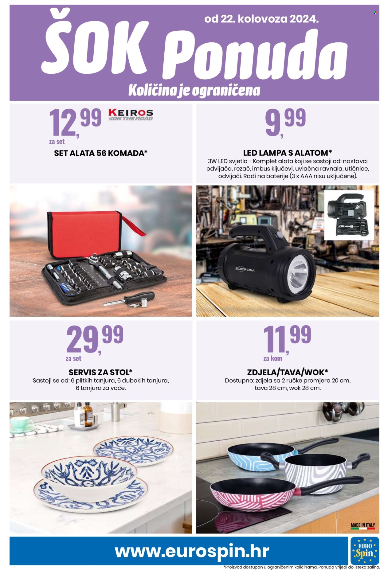 Eurospin katalog - 22.08.2024. - 28.08.2024. Stranica 15