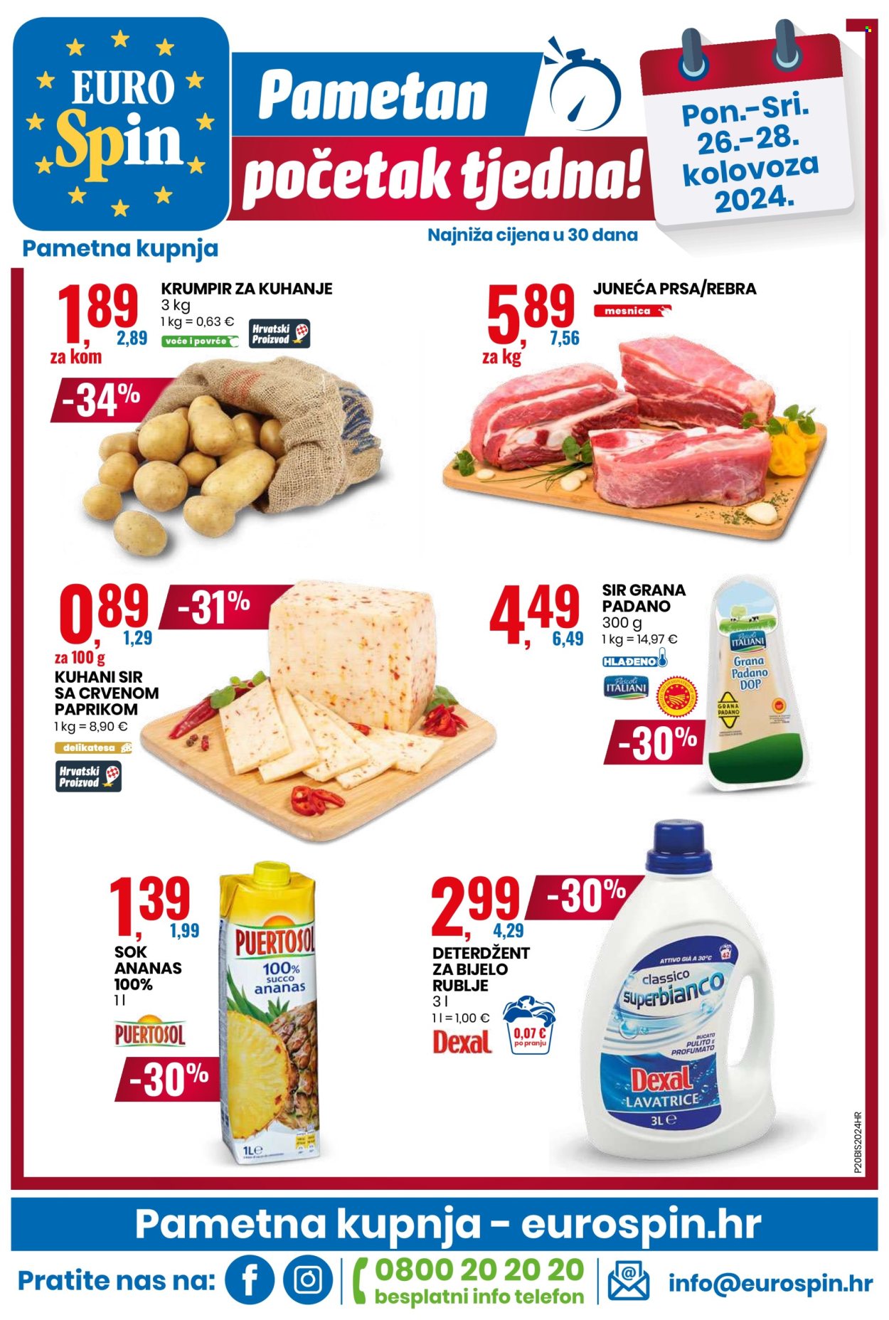Eurospin katalog - 22.08.2024. - 28.08.2024. Stranica 16