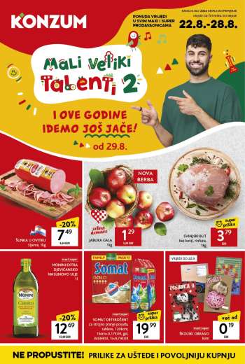 Konzum katalog - 22.08.2024. - 28.08.2024.