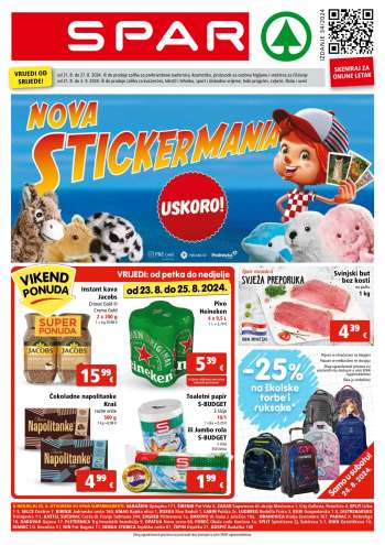 SPAR katalog - 21.08.2024. - 27.08.2024.