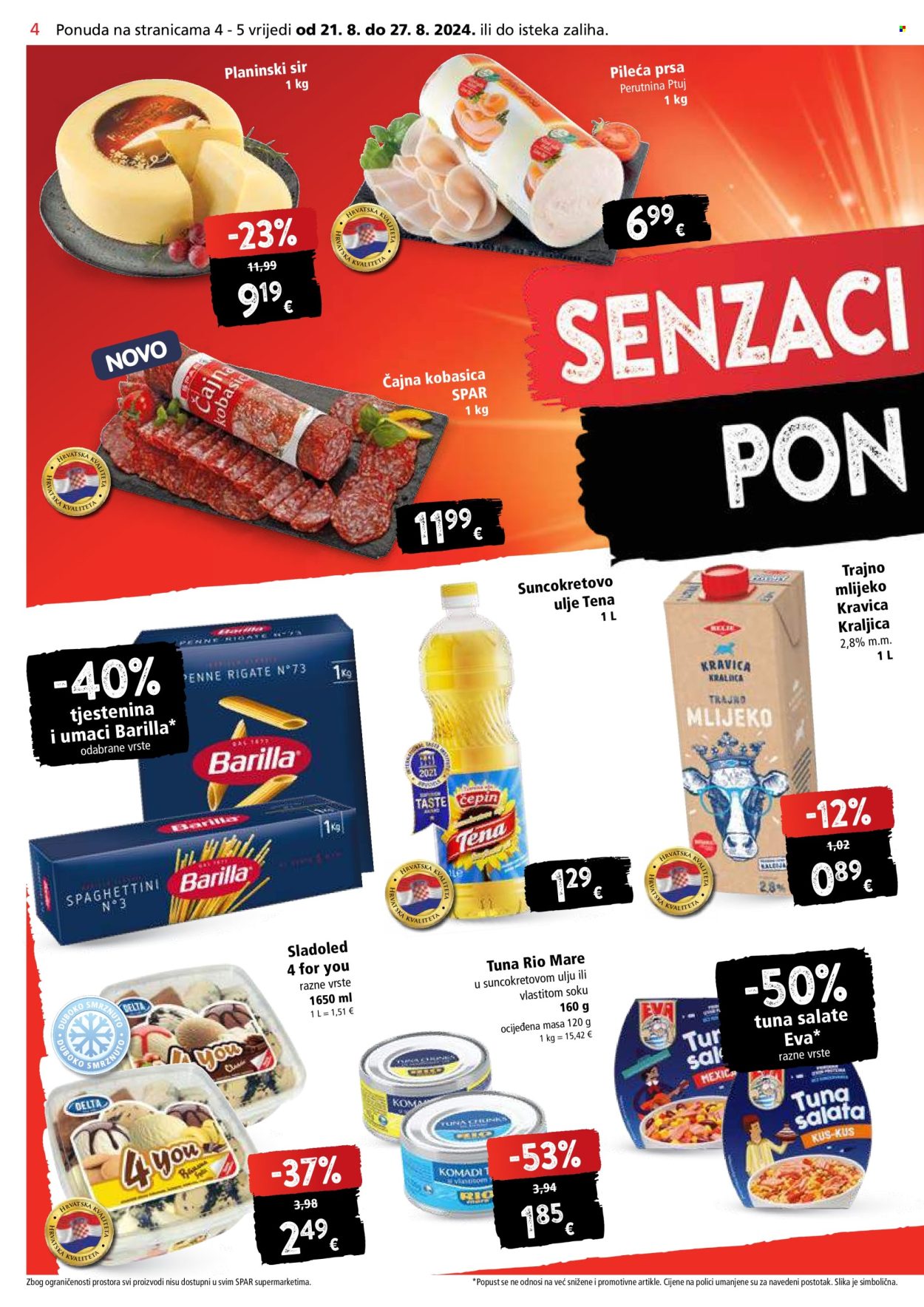 SPAR katalog - 21.08.2024. - 27.08.2024. Stranica 4