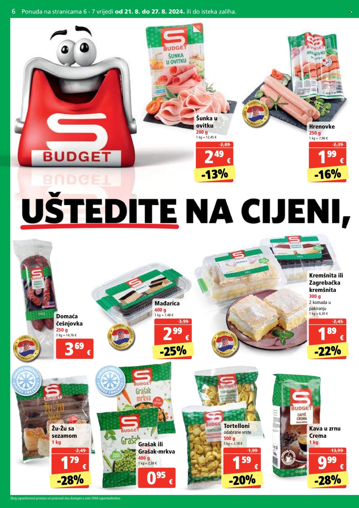 SPAR katalog - 21.08.2024. - 27.08.2024. Stranica 6