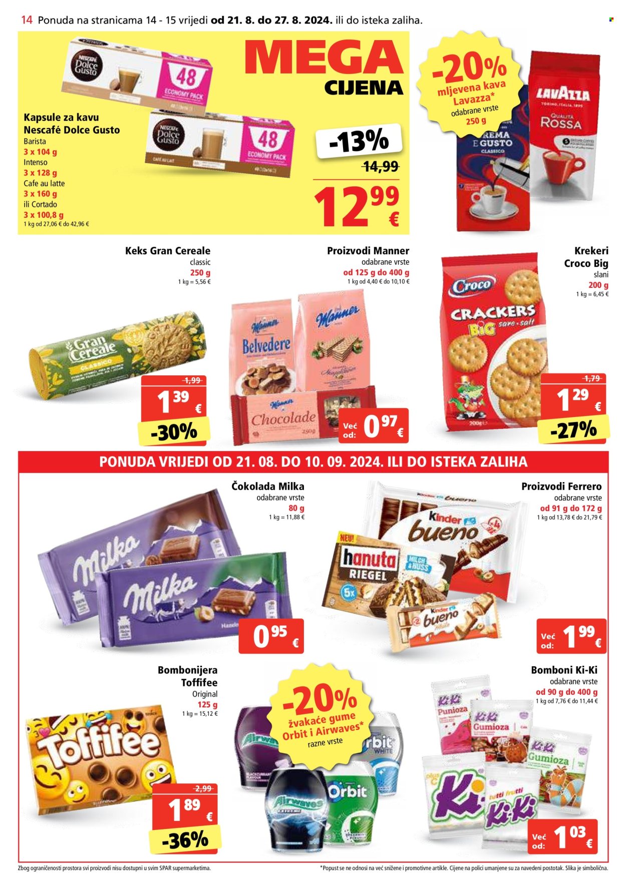 SPAR katalog - 21.08.2024. - 27.08.2024. Stranica 14