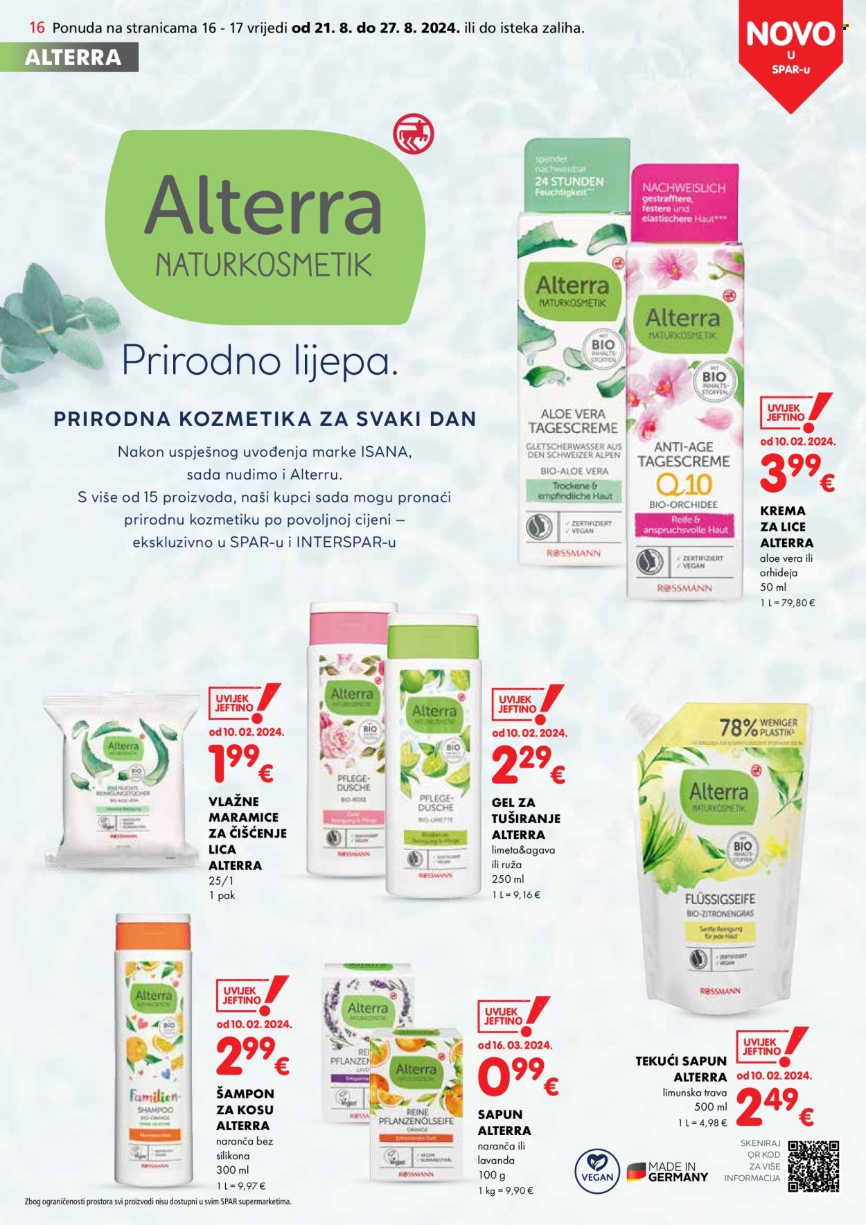 SPAR katalog - 21.08.2024. - 27.08.2024. Stranica 16