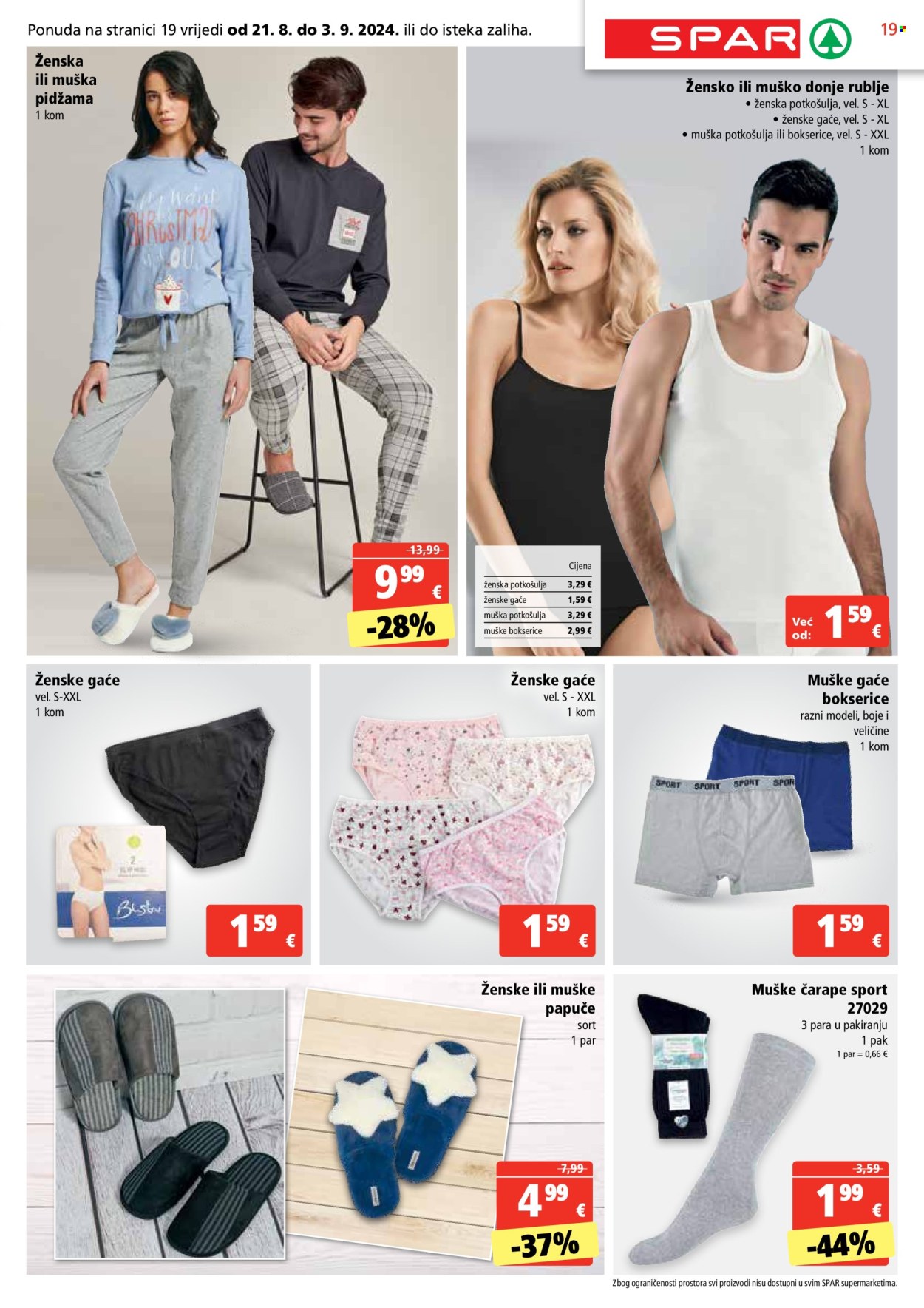 SPAR katalog - 21.08.2024. - 27.08.2024. Stranica 19