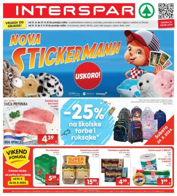 INTERSPAR katalog - 21.08.2024. - 27.08.2024.