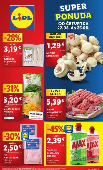 Lidl katalog - 22.08.2024. - 25.08.2024.