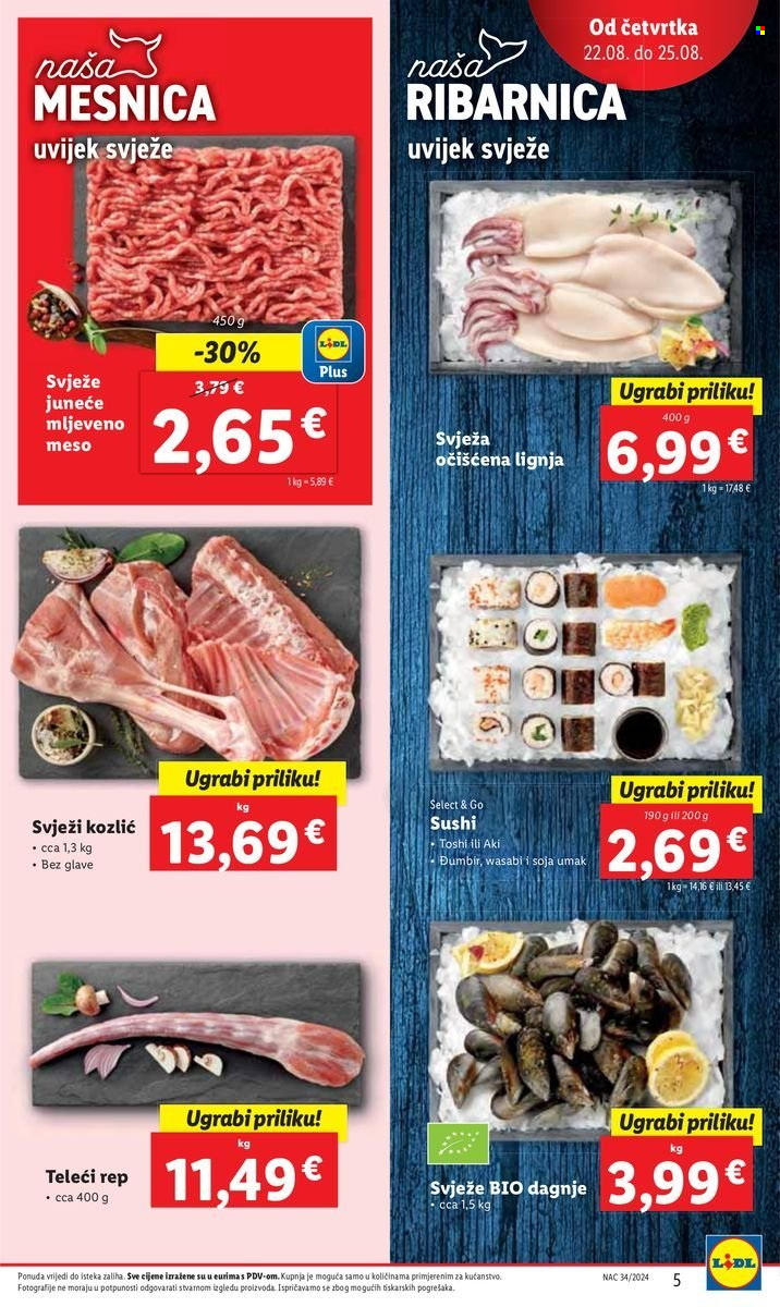 Lidl katalog - 22.08.2024. - 25.08.2024. Stranica 5