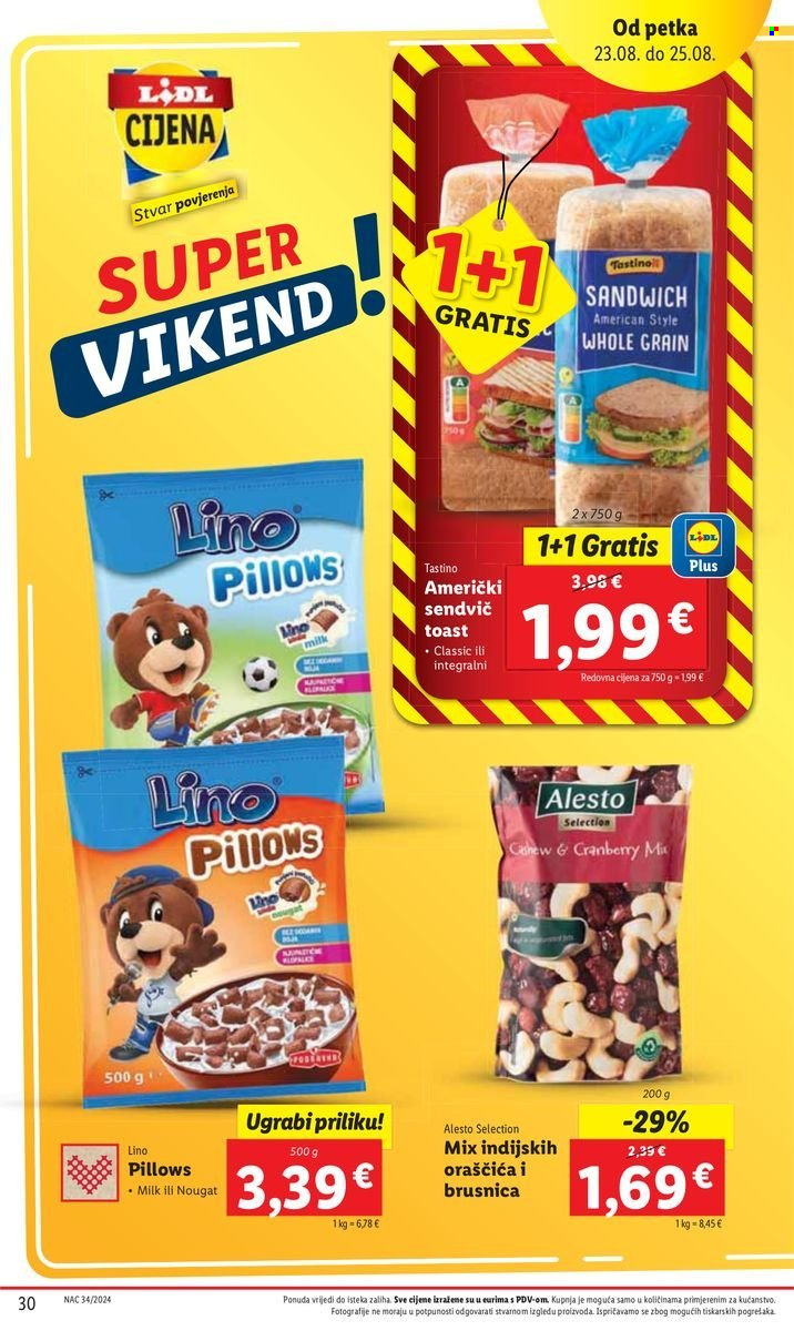 Lidl katalog - 22.08.2024. - 25.08.2024. Stranica 30