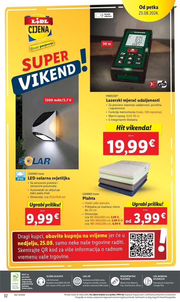 Lidl katalog - 22.08.2024. - 25.08.2024. Stranica 32