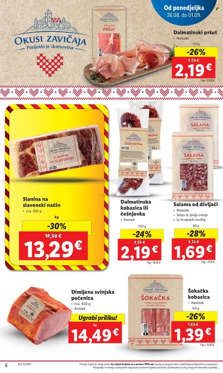 Lidl katalog - 26.08.2024. - 01.09.2024. Stranica 6