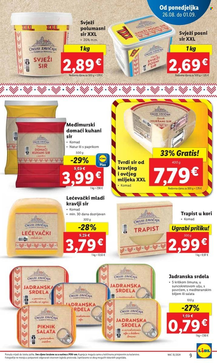 Lidl katalog - 26.08.2024. - 01.09.2024. Stranica 9