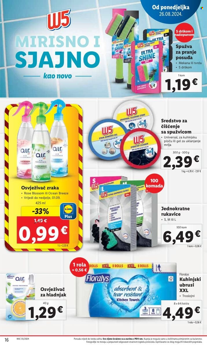 Lidl katalog - 26.08.2024. - 01.09.2024. Stranica 16