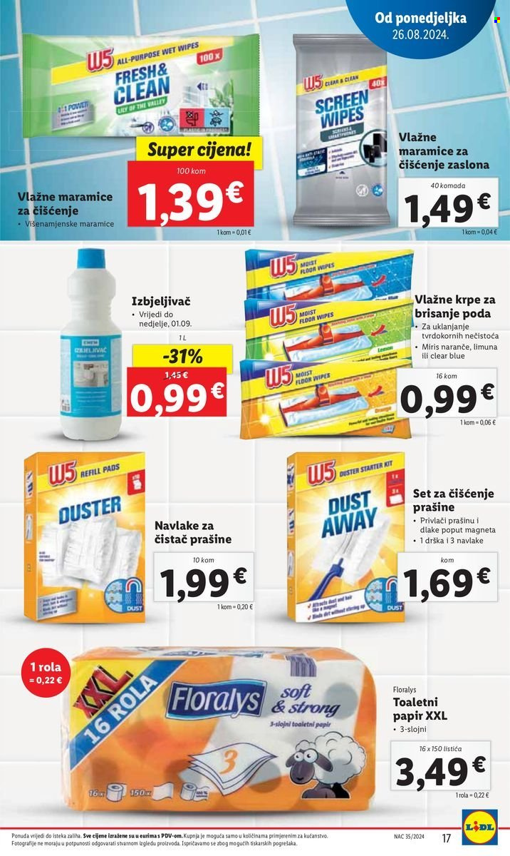 Lidl katalog - 26.08.2024. - 01.09.2024. Stranica 17