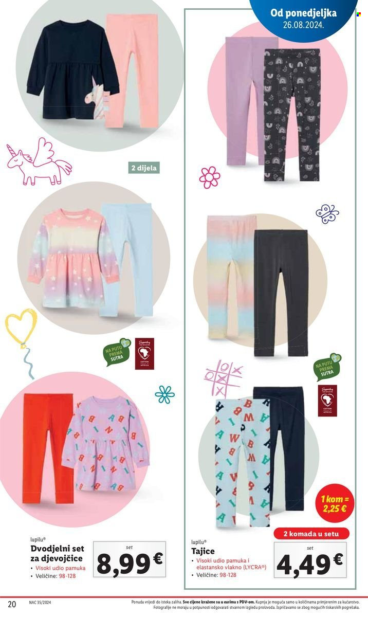 Lidl katalog - 26.08.2024. - 01.09.2024. Stranica 20