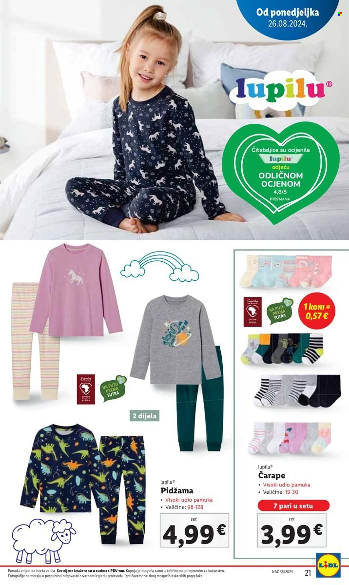Lidl katalog - 26.08.2024. - 01.09.2024. Stranica 21