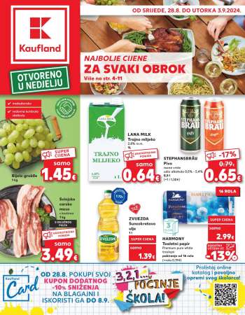 Kaufland katalog - 28.08.2024. - 03.09.2024.