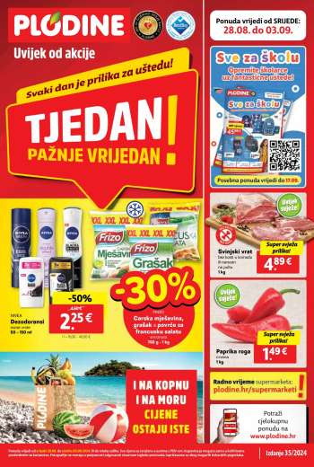 Plodine katalog - 28.08.2024. - 03.09.2024.