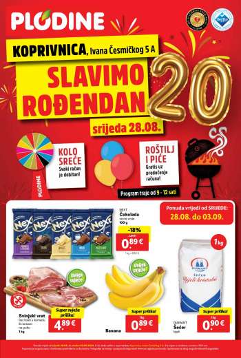 Plodine katalog - 28.08.2024. - 03.09.2024.