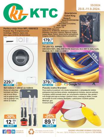 KTC katalog - 29.08.2024. - 11.09.2024.