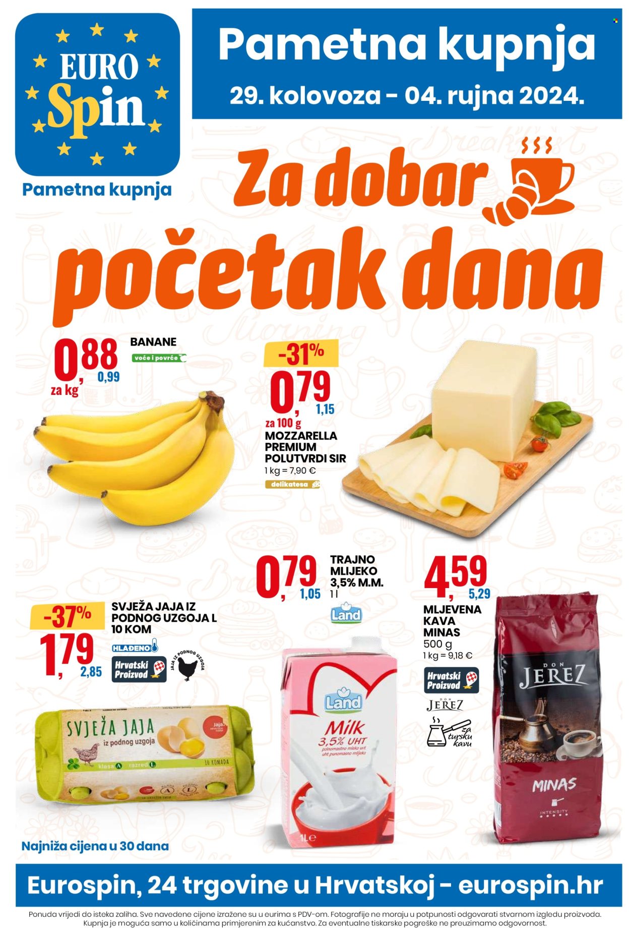 Eurospin katalog - 29.08.2024. - 04.09.2024. Stranica 1