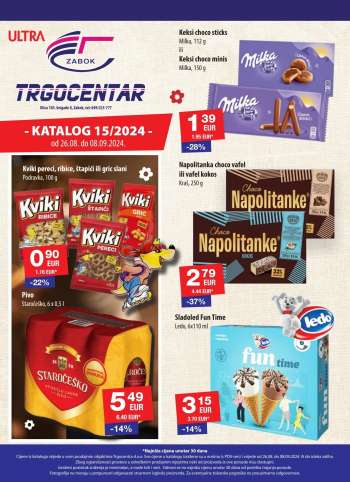 Trgocentar katalog - 26.08.2024. - 08.09.2024.