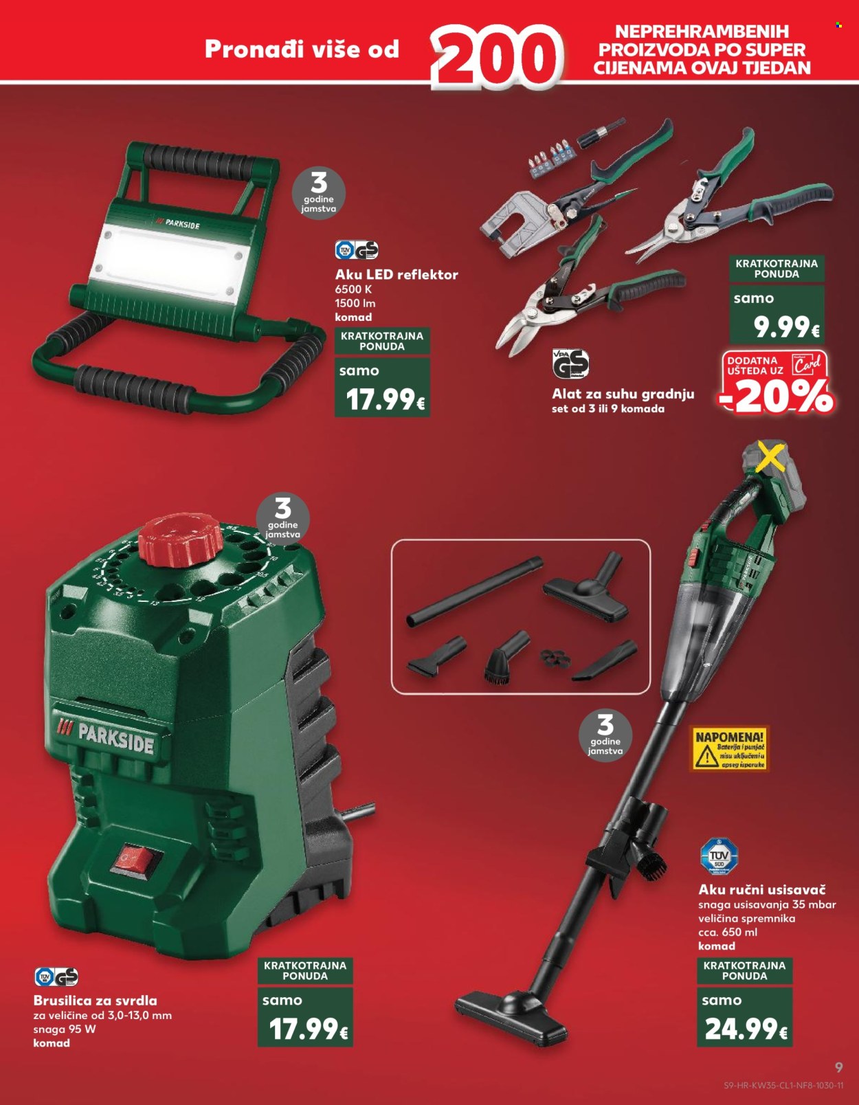 Kaufland katalog - 28.08.2024. - 03.09.2024. Stranica 9