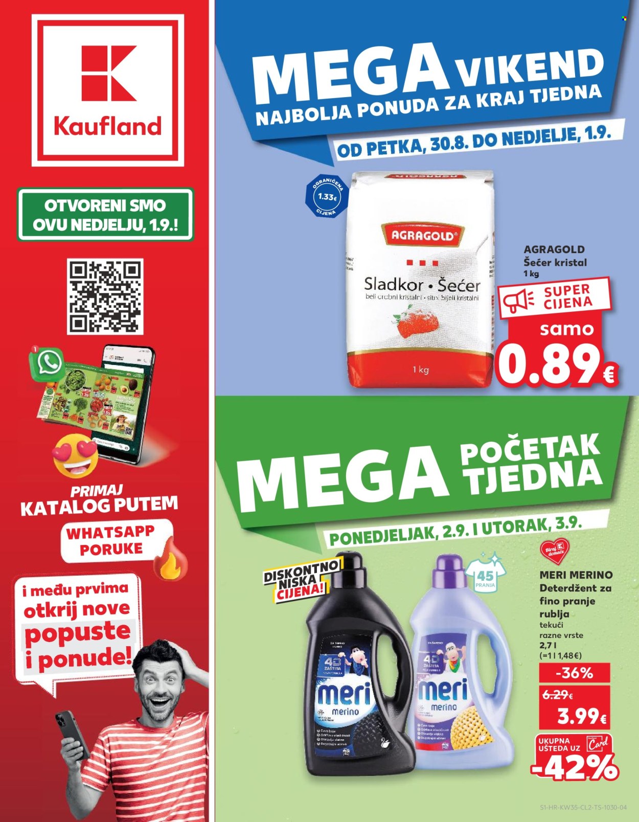 Kaufland katalog - 30.08.2024. - 03.09.2024. Stranica 1