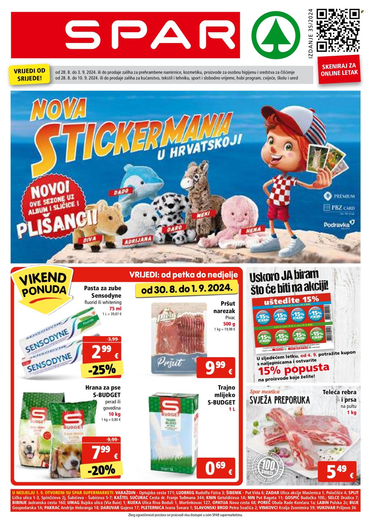 SPAR katalog - 28.08.2024. - 03.09.2024. Stranica 1