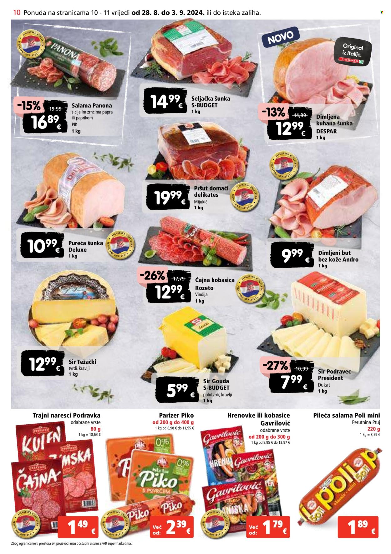 SPAR katalog - 28.08.2024. - 03.09.2024. Stranica 10