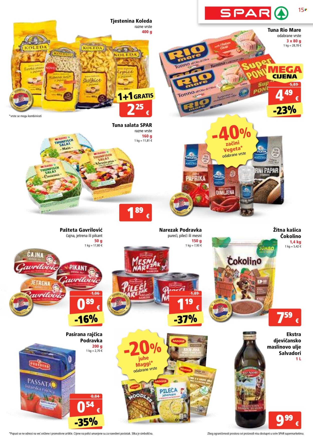 SPAR katalog - 28.08.2024. - 03.09.2024. Stranica 15