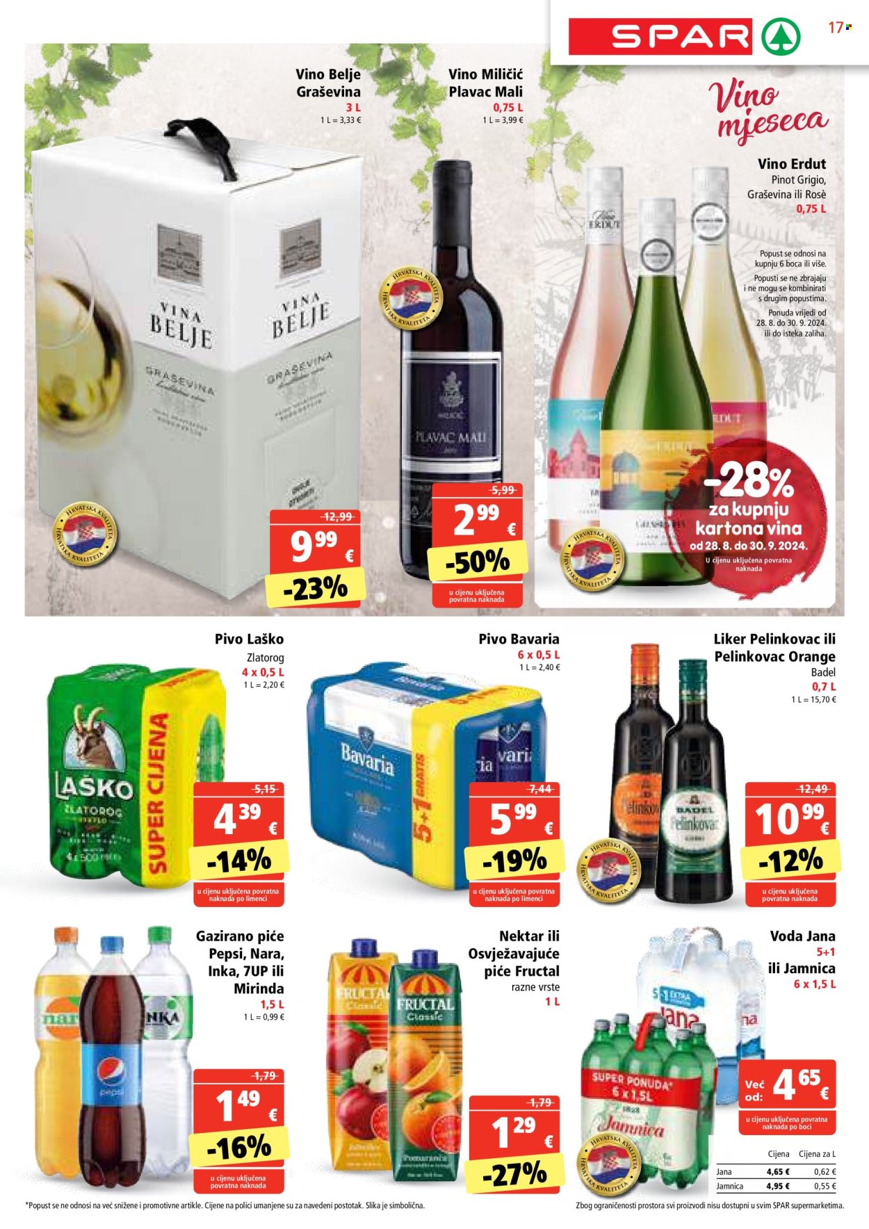 SPAR katalog - 28.08.2024. - 03.09.2024. Stranica 17