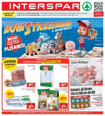 INTERSPAR katalog - 28.08.2024. - 03.09.2024.