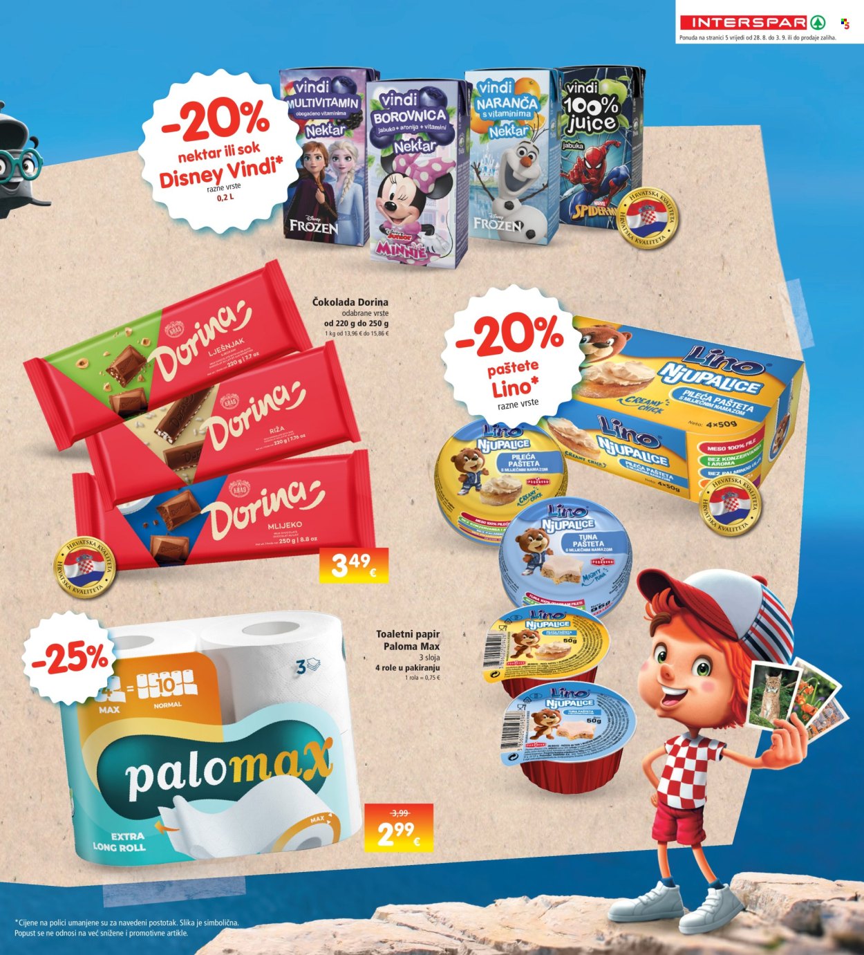 INTERSPAR katalog - 28.08.2024. - 03.09.2024. Stranica 5