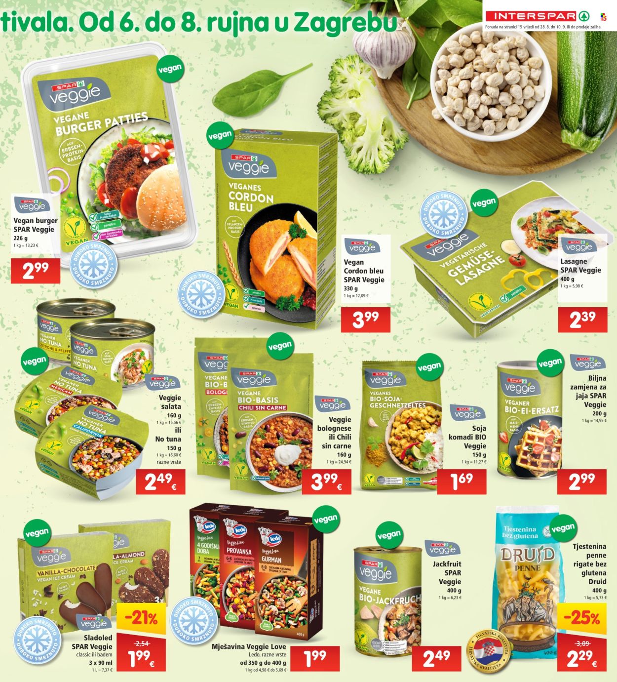 INTERSPAR katalog - 28.08.2024. - 03.09.2024. Stranica 15