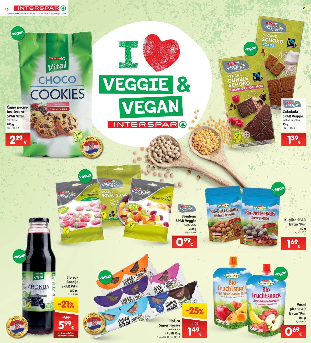 INTERSPAR katalog - 28.08.2024. - 03.09.2024. Stranica 16