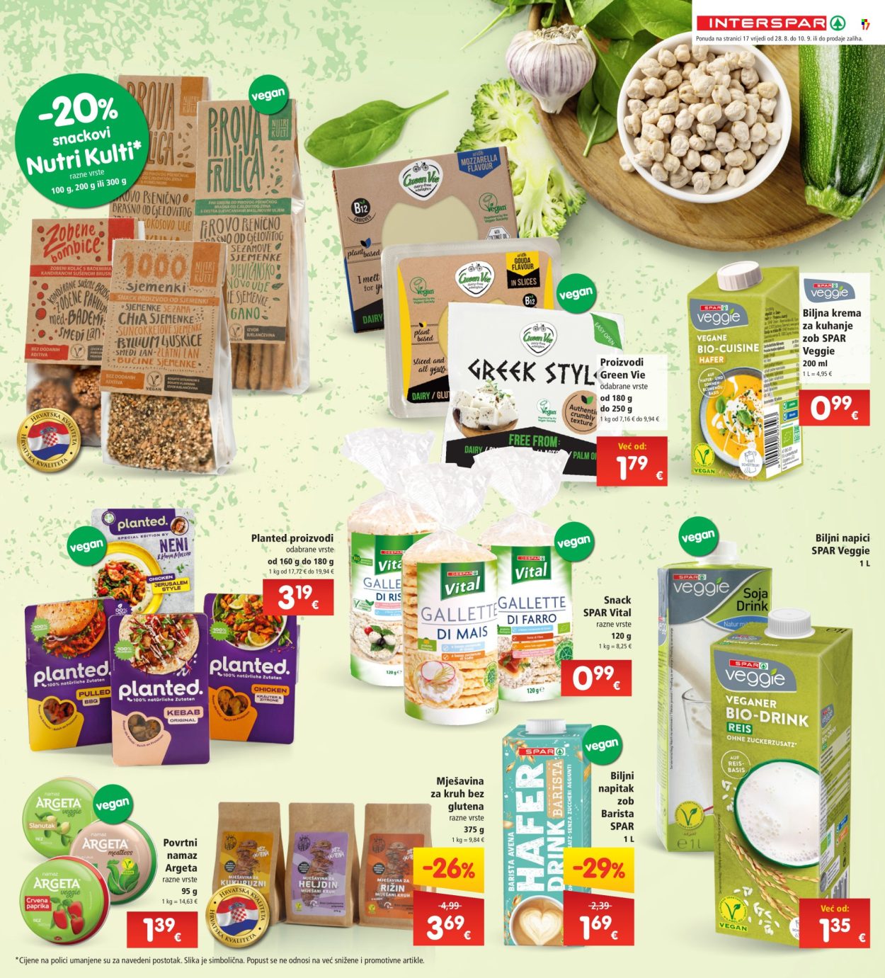 INTERSPAR katalog - 28.08.2024. - 03.09.2024. Stranica 17