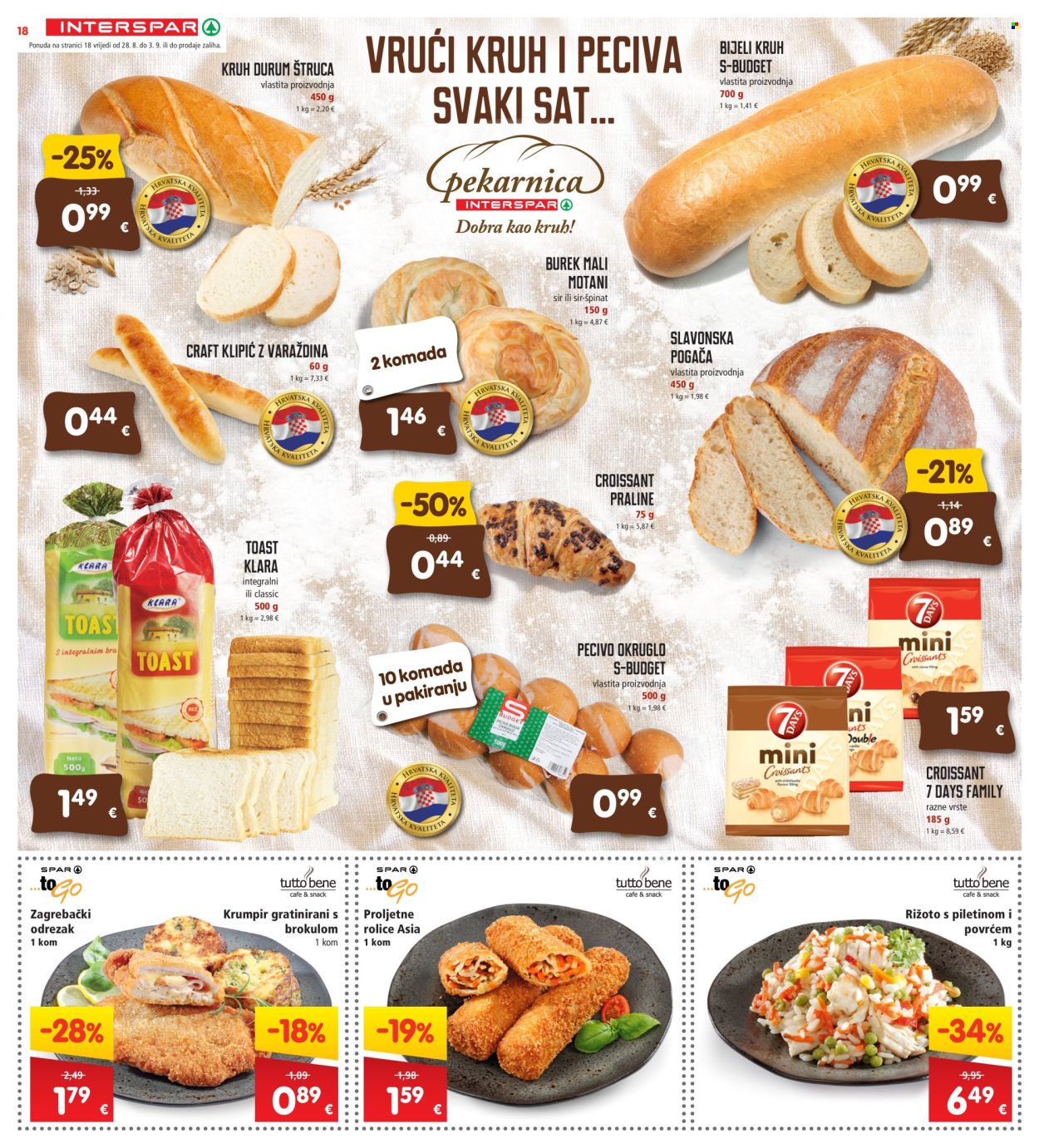 INTERSPAR katalog - 28.08.2024. - 03.09.2024. Stranica 18