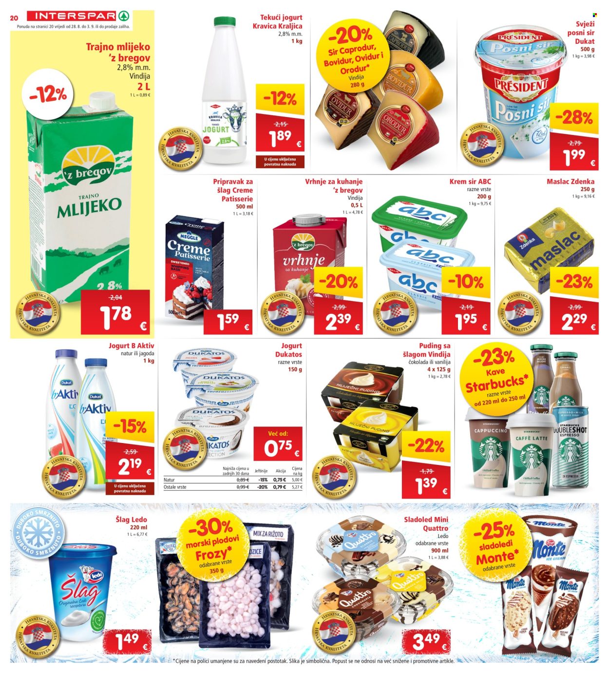 INTERSPAR katalog - 28.08.2024. - 03.09.2024. Stranica 20