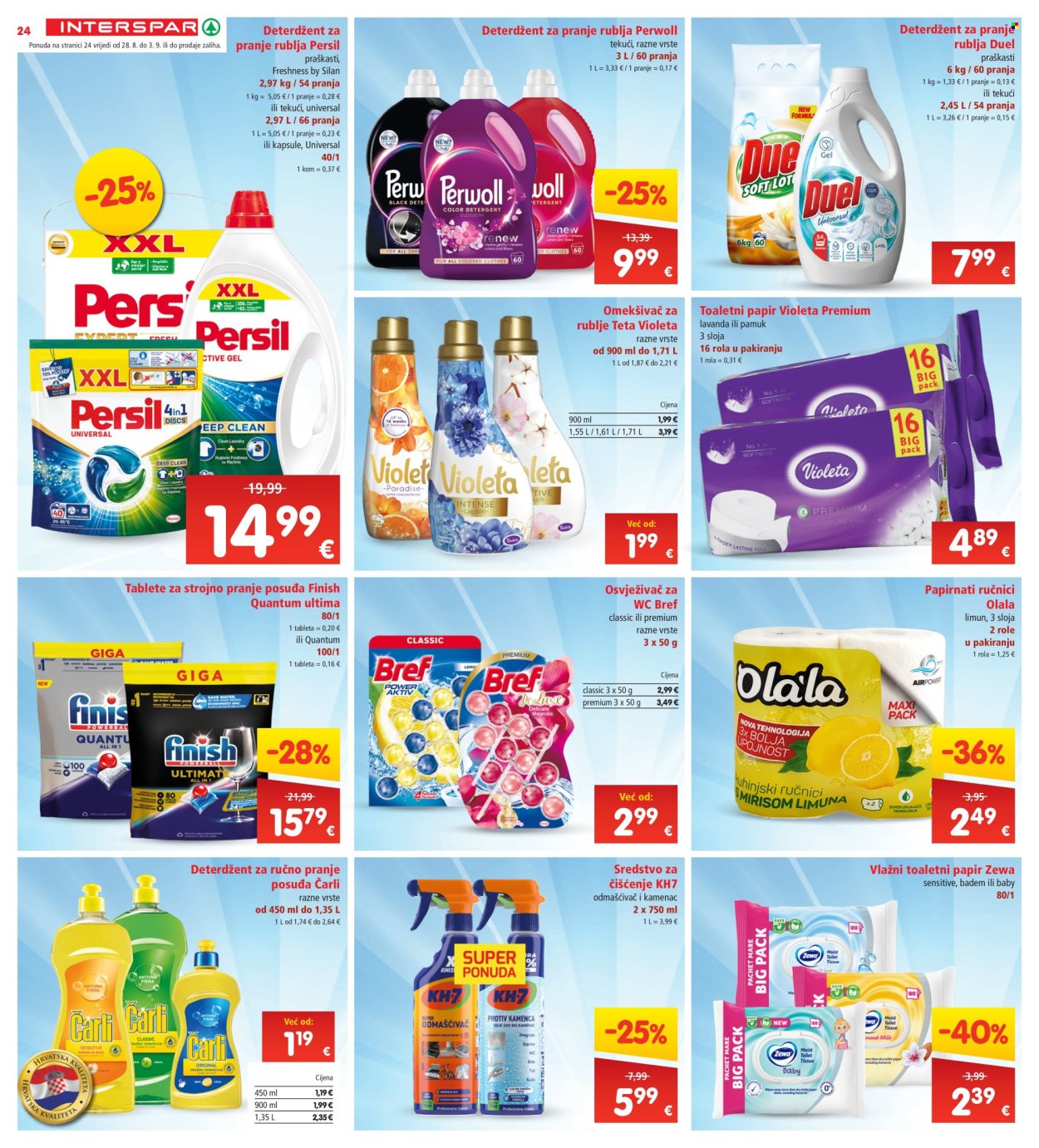 INTERSPAR katalog - 28.08.2024. - 03.09.2024. Stranica 24