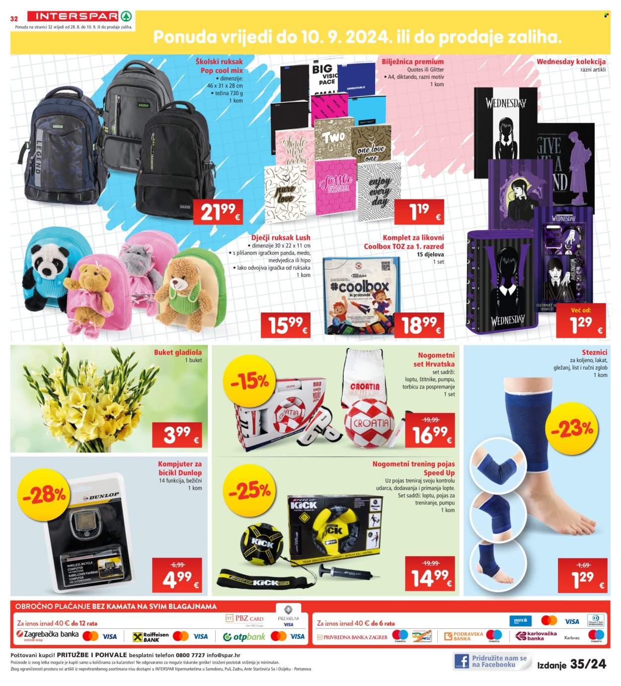 INTERSPAR katalog - 28.08.2024. - 03.09.2024. Stranica 32