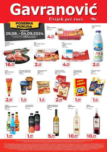 Gavranović katalog - 29.08.2024. - 04.09.2024.