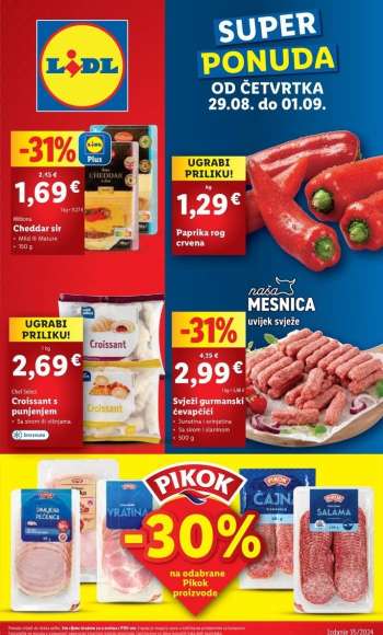 Lidl katalog - 29.08.2024. - 01.09.2024.